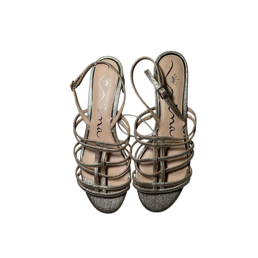 Nina | Gladys Slingback Block Heel Sandals - Picture 5 of 9